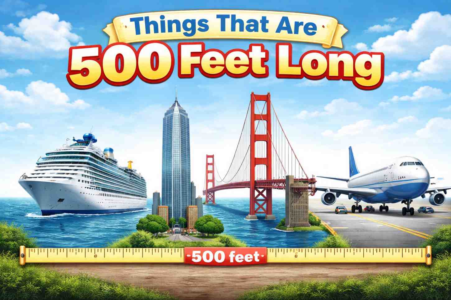 Things That Are 500 Feet Long