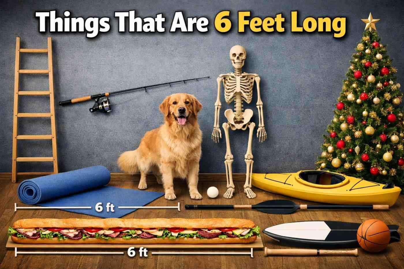 Things That Are 6 Feet Long